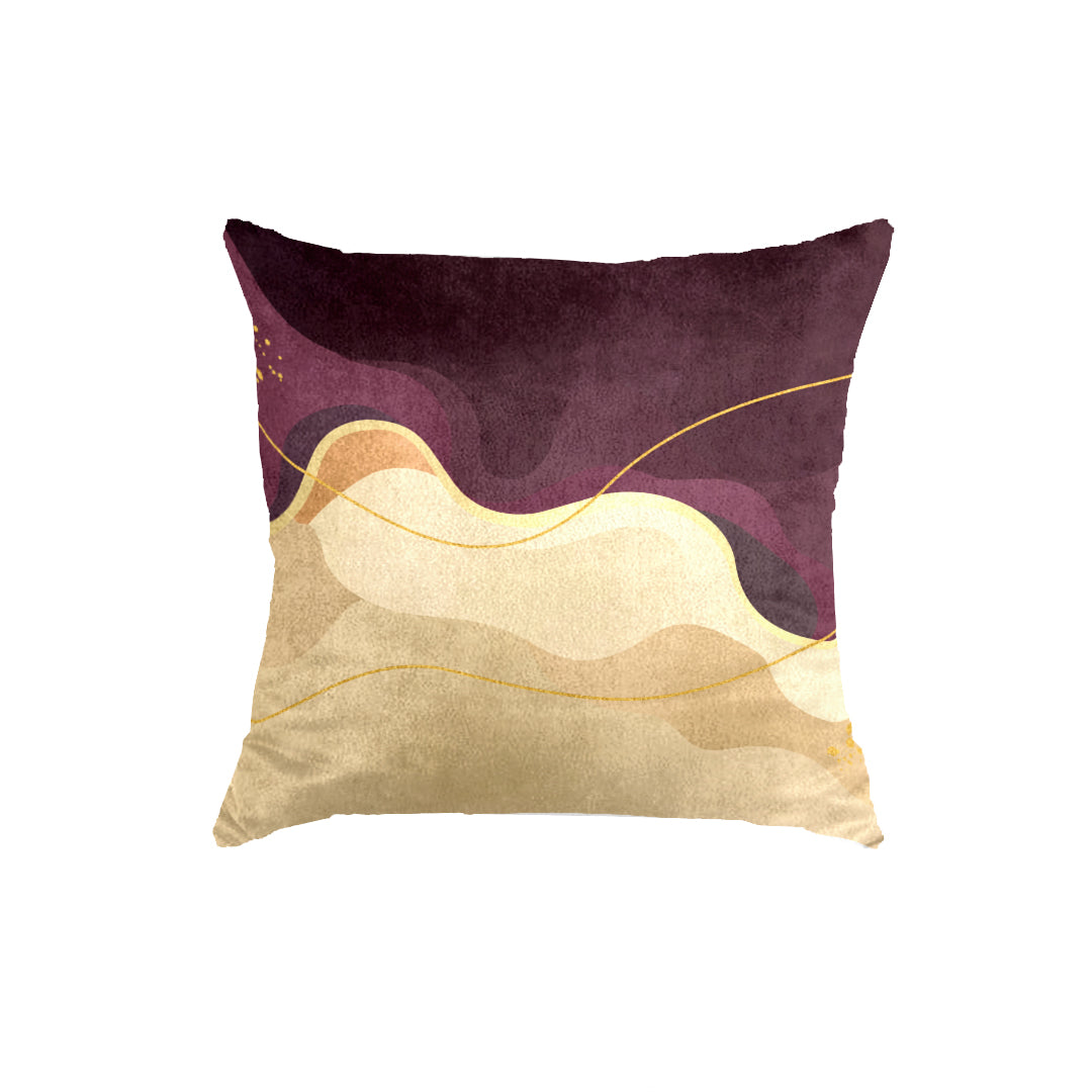 SuperSoft Purple Burgundy Wavy