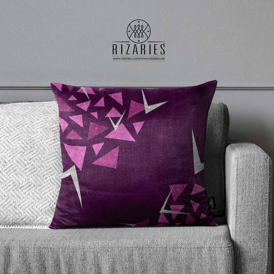 SuperSoft Shades of Purple Geometric