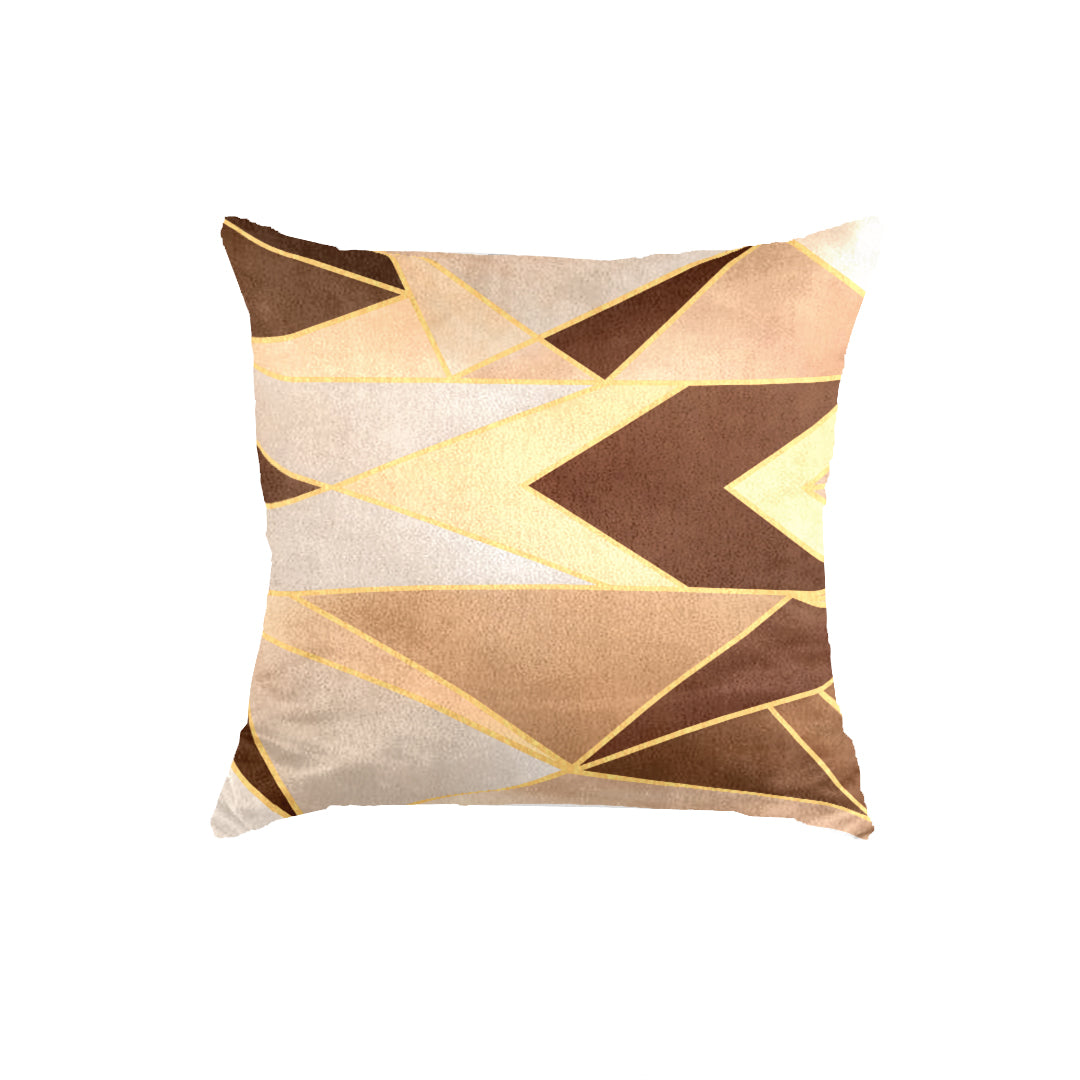 SuperSoft Shades of Copper Gold Geometric