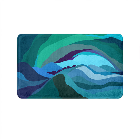 SuperSoft Teal Sky Door Mat