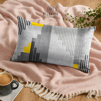 Thumbnail for Super Soft Grey Black Lines Rectangle