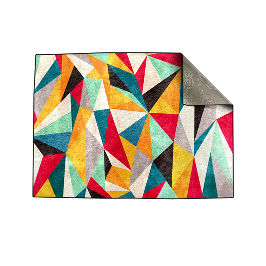 Colorful Geometric Centerpiece (Rug)