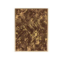 Thumbnail for Brown Gold Abstract Canvas Painting