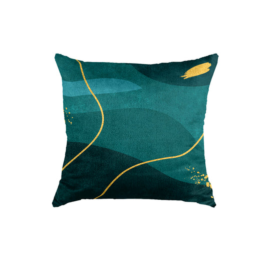 SuperSoft Sea Green with Gold Lines