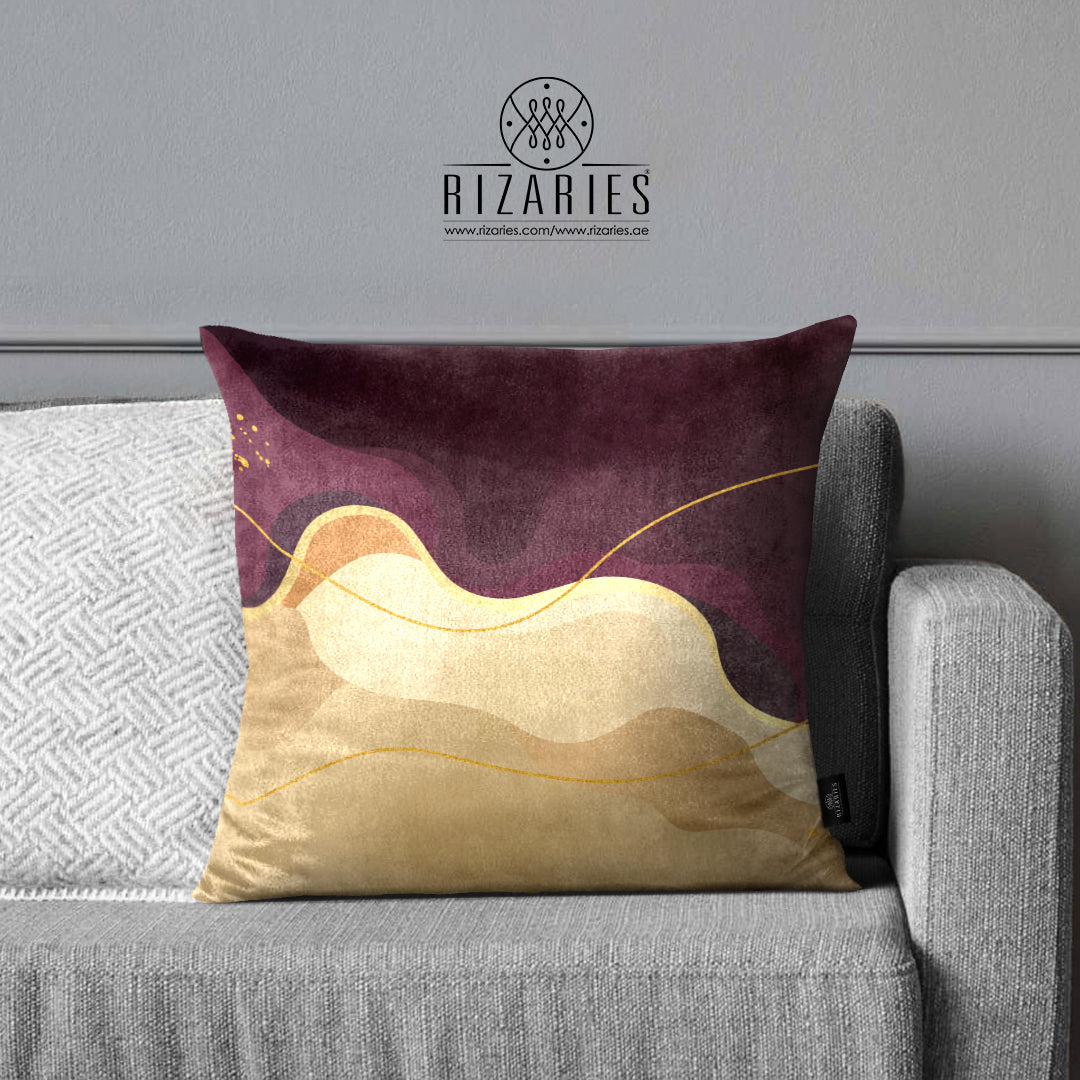 SuperSoft Purple Burgundy Wavy