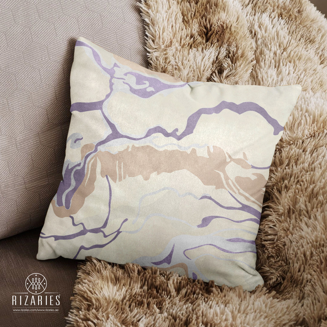 SuperSoft Lavender Cream Marble