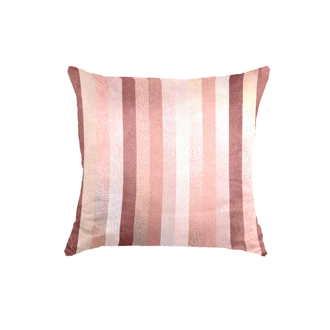 SuperSoft Stained Pink Geometric Throw Pillow