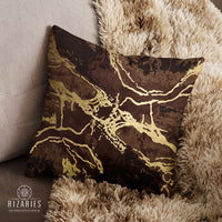 SuperSoft Brown Gold Marble
