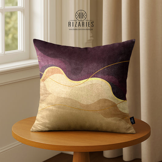 SuperSoft Purple Burgundy Wavy