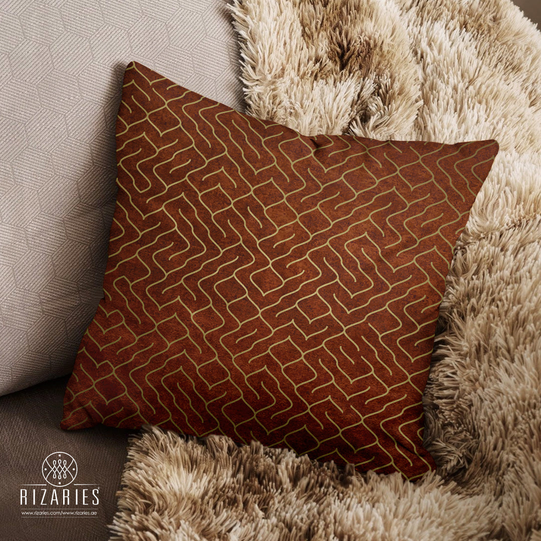 SuperSoft Terra Cotta Throw Pillow