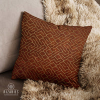 SuperSoft Terra Cotta Throw Pillow