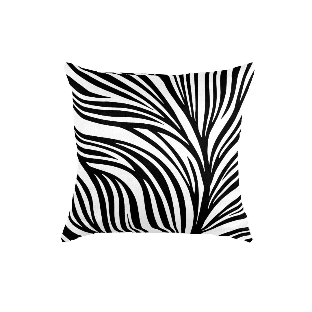 SuperSoft Black White Zebra Waves