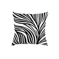 SuperSoft Black White Zebra Waves