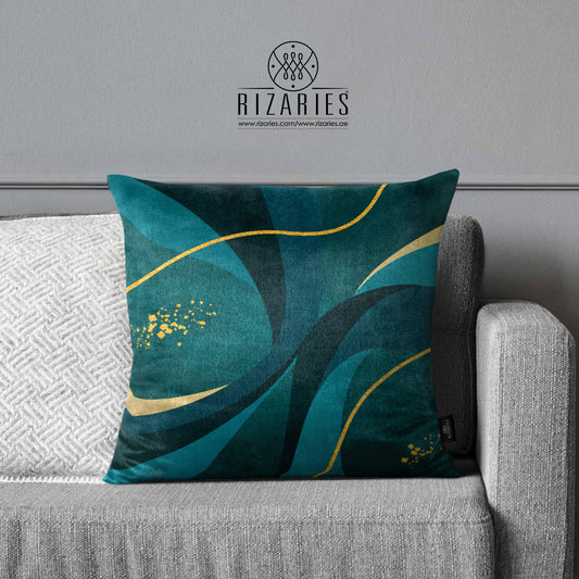 SuperSoft Sea Green Abstract Waves