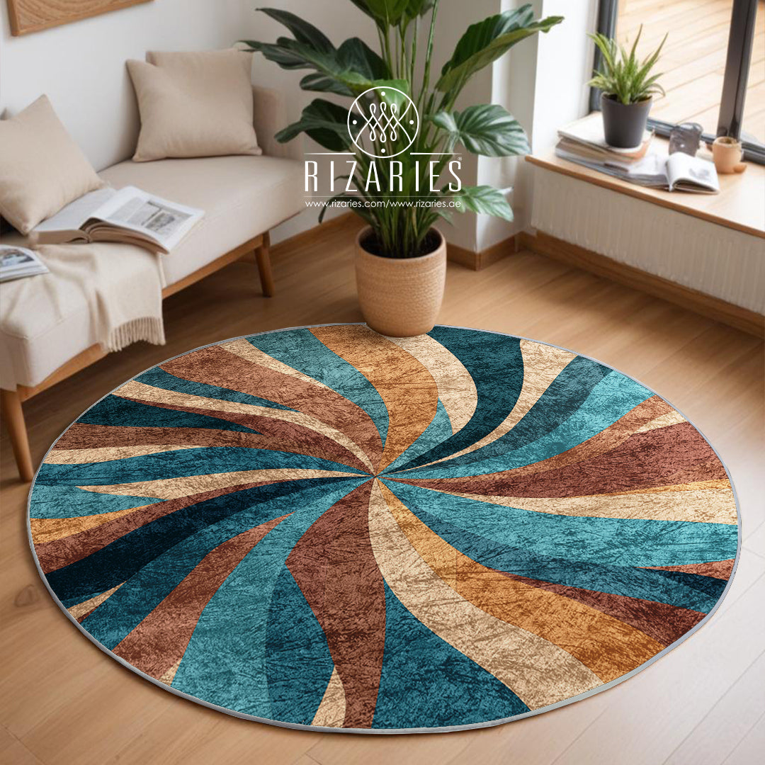 Ocean Design Round Centerpiece (Rug)