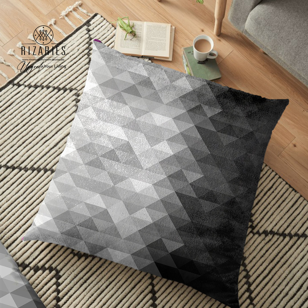 (26"x26") Supersoft Scale Triangle FLOOR Cushion Cover
