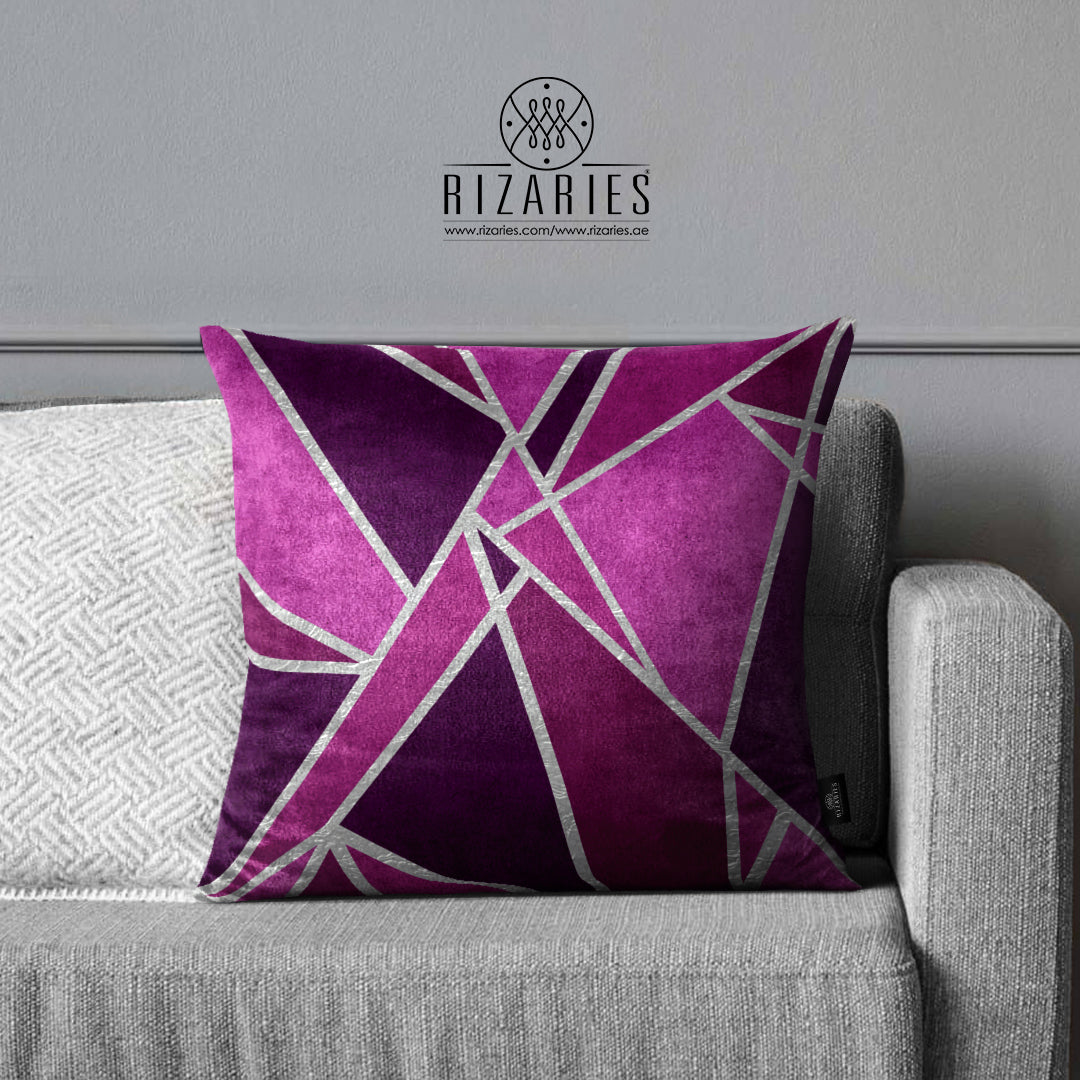 SuperSoft Purple Silver Geo