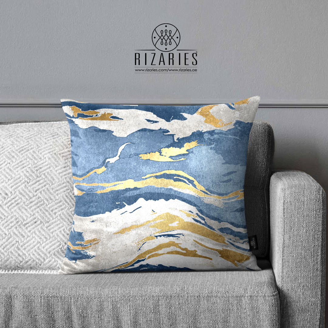 SuperSoft Blue Brush Waves