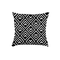 SuperSoft Black White Diamond Maze