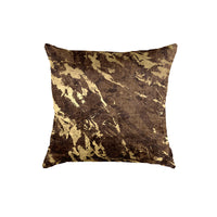 SuperSoft Brown Gold Marble Abstract