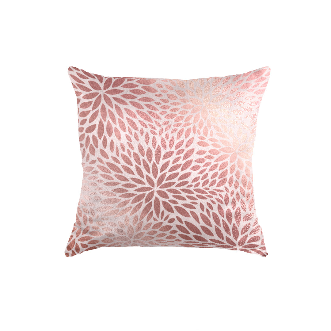 SuperSoft Stained Pink Geo Throw Pillow
