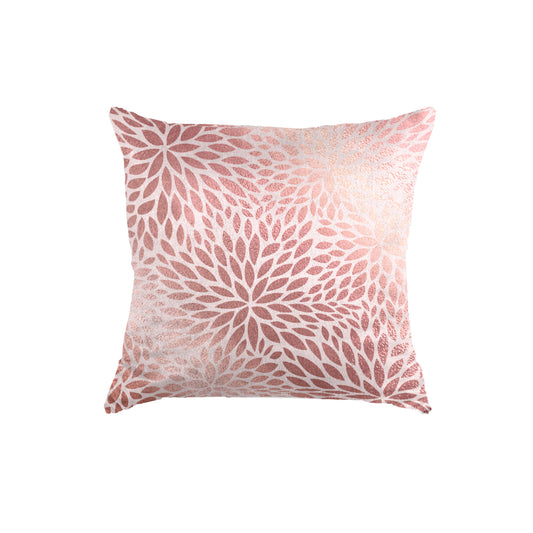 SuperSoft Stained Pink Geo Throw Pillow