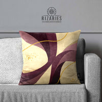 Thumbnail for SuperSoft Beige Purple Geometric