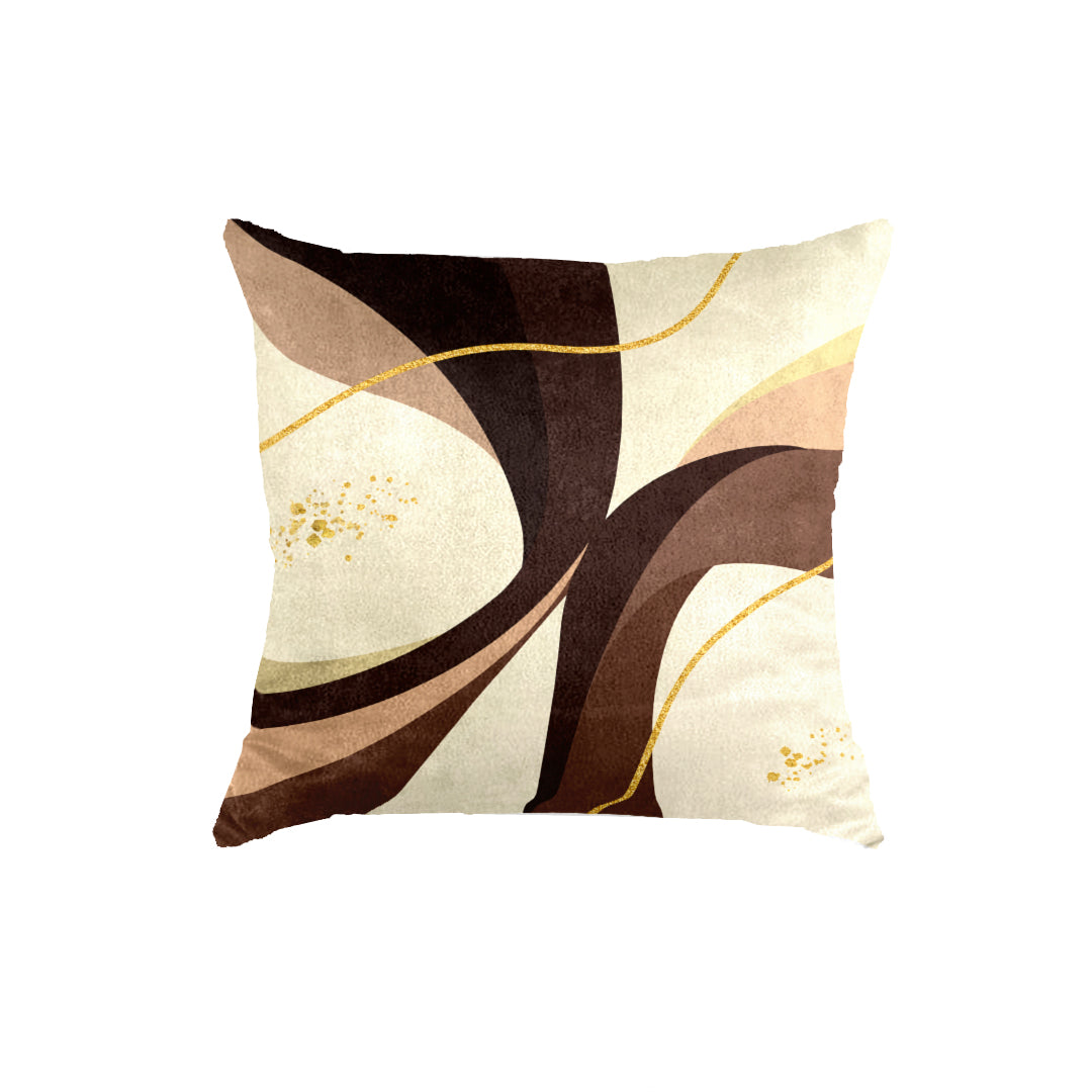 SuperSoft Coffee Cream Geometric