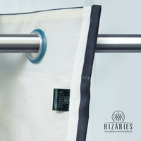 Thumbnail for Green Geo Metallic Curtains (CLEARANCE SALE)