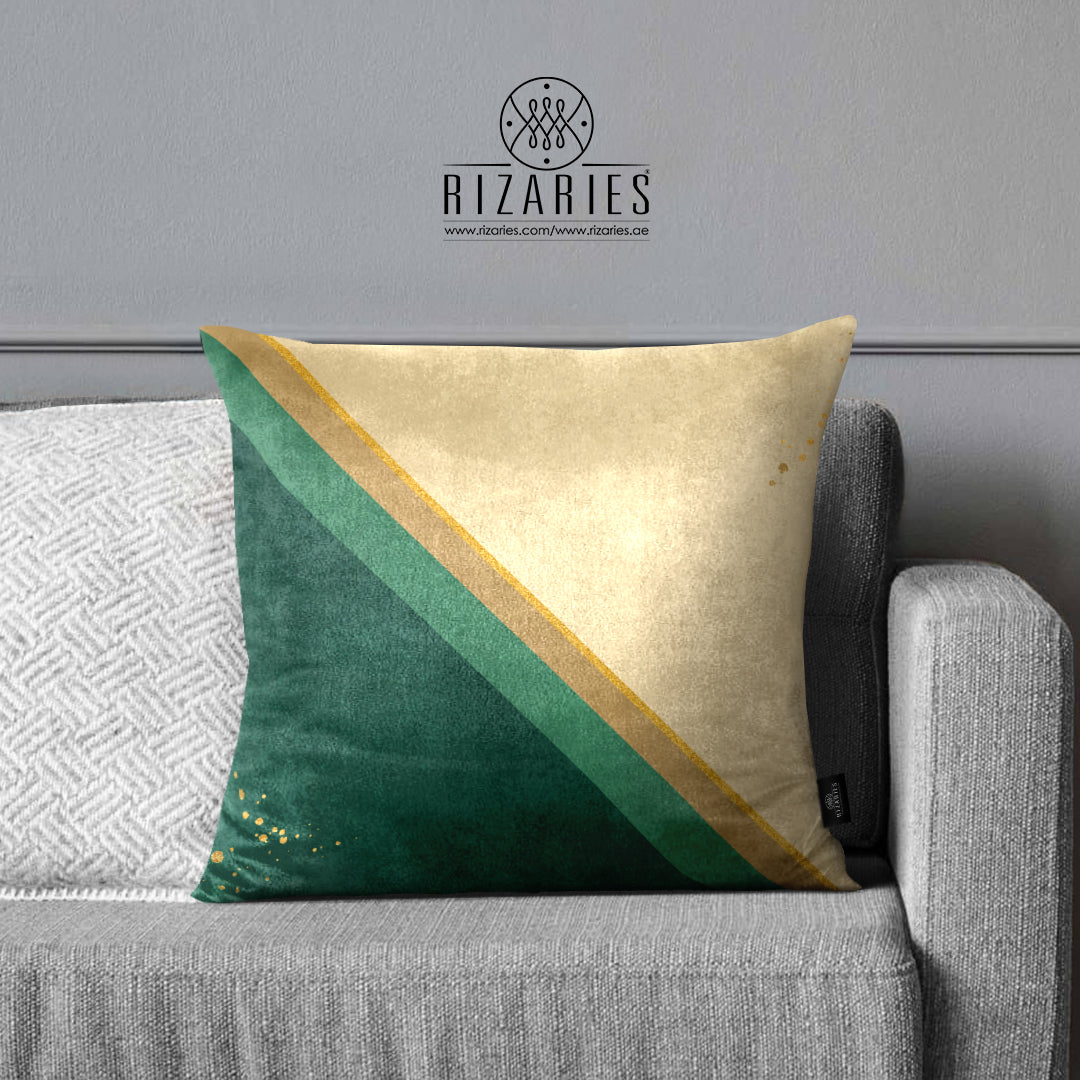 SuperSoft Beige Green Geo