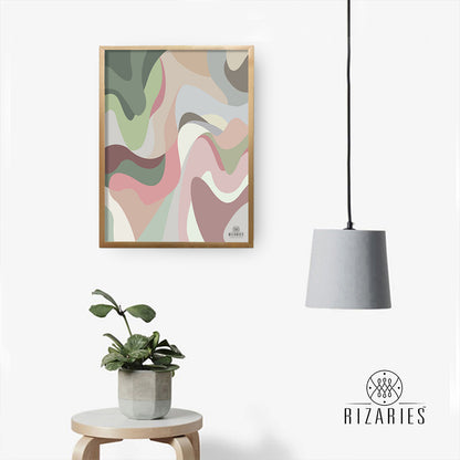 New Pink Mist Canvas Painting