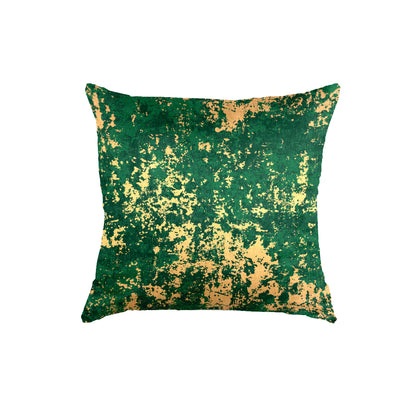 SuperSoft Green Gold Abstract Pattern