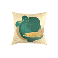 Thumbnail for SuperSoft Beige Green with Gold Brushes