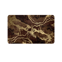 SuperSoft Brown Gold Marble Door Mat