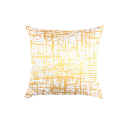 SuperSoft White Lines Throw Pillow