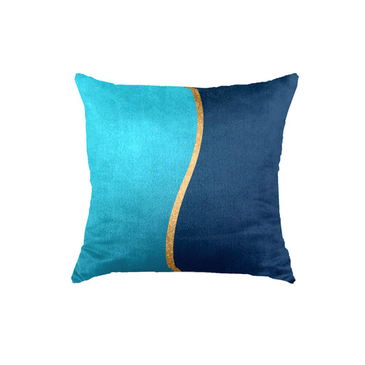 SuperSoft Shades of Teal throw Pillow