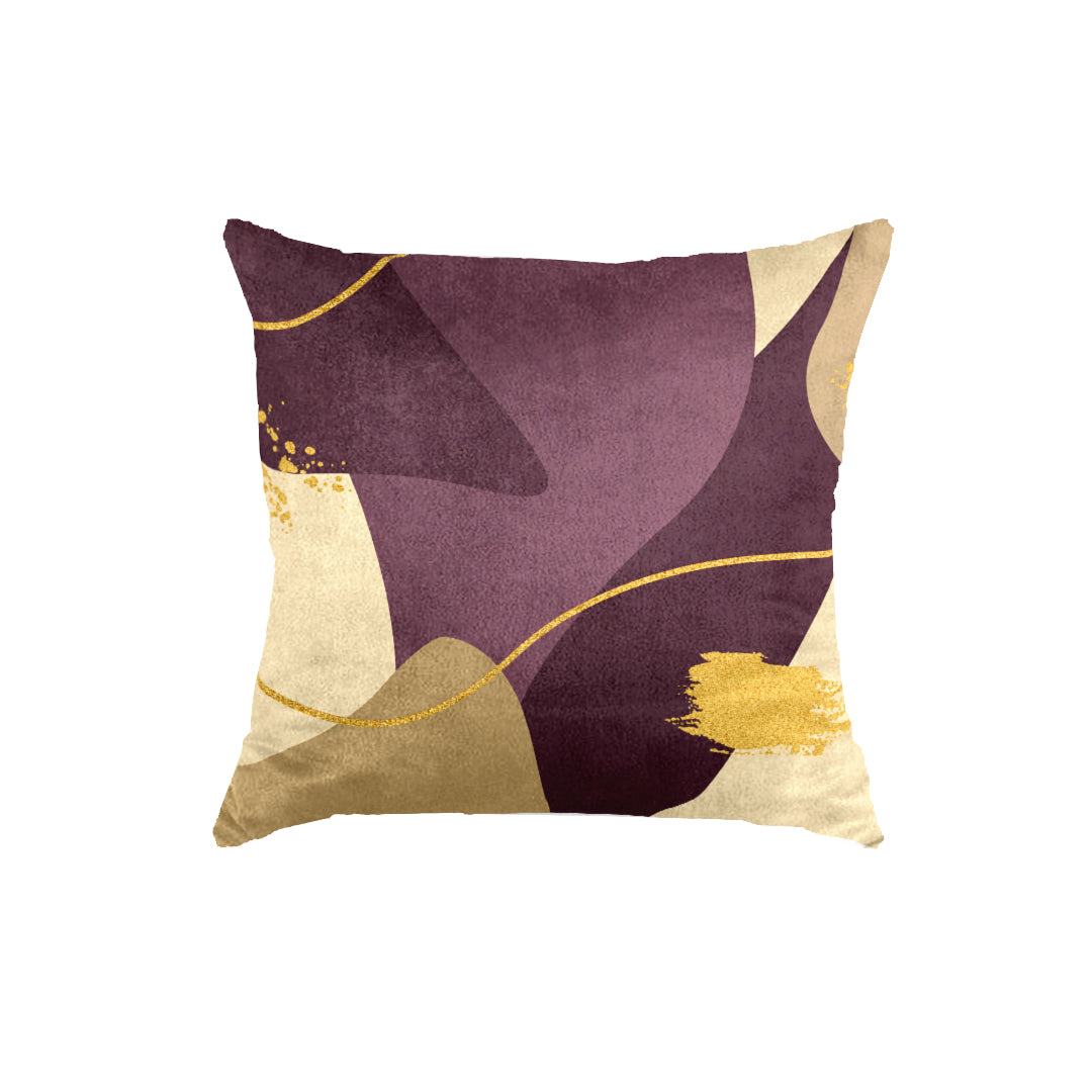 SuperSoft Purple Beige Abstract