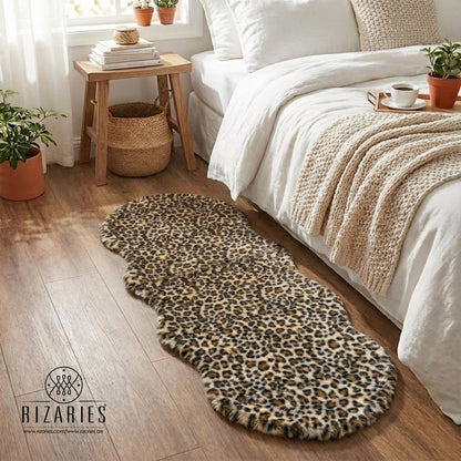 SuperSoft Wild Spots Imitation Fur Runner Mat