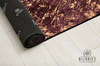 Thumbnail for Brown Gold Abstract Centerpiece (Rug) (CLEARANCE SALE)