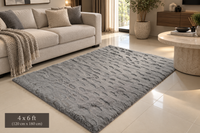 SuperSoft Cloud Stone Fur Centerpiece (Rug)