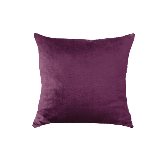 SuperSoft Plain Purple Throw Pillow