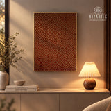 Terra Cotta Canvas Painting