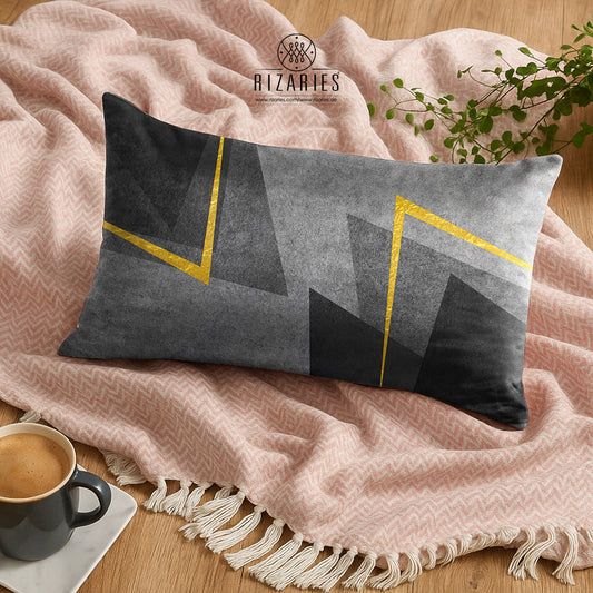 SuperSoft Shades of Grey Triangle Rectangle