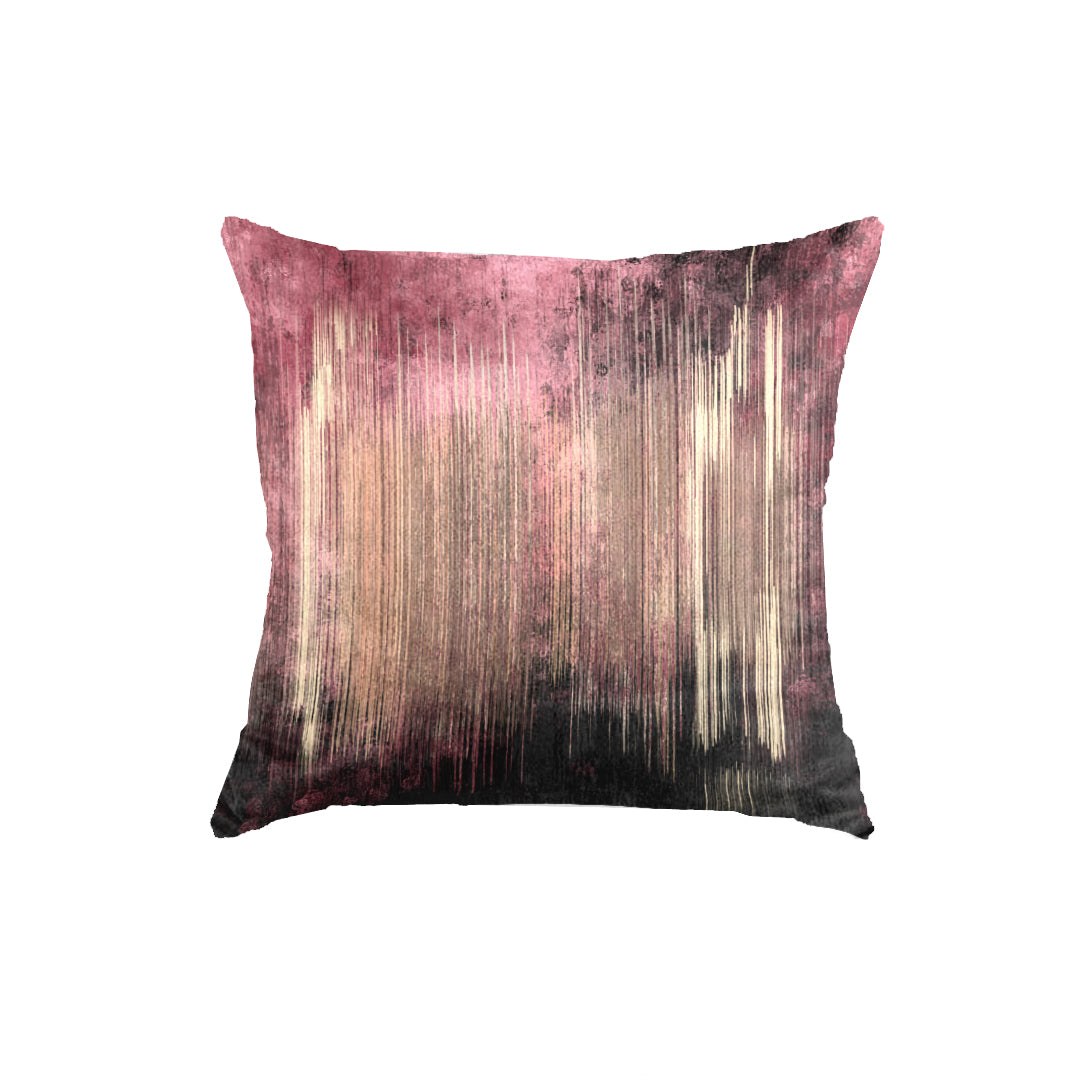 SuperSoft Pink Lines Throw Pillow
