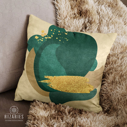 SuperSoft Beige Green with Gold Brushes