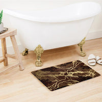 SuperSoft Brown Gold Marble Door Mat
