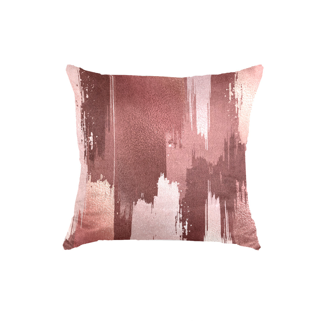 SuperSoft Pink Brushes Throw Pillow