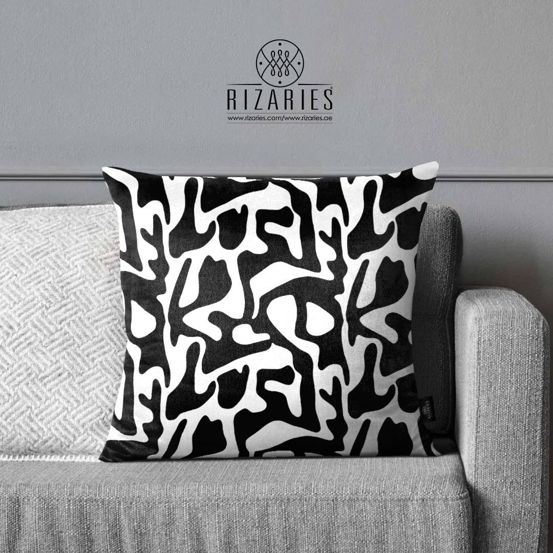 SuperSoft Black White Ink Pattern