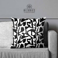 SuperSoft Black White Ink Pattern