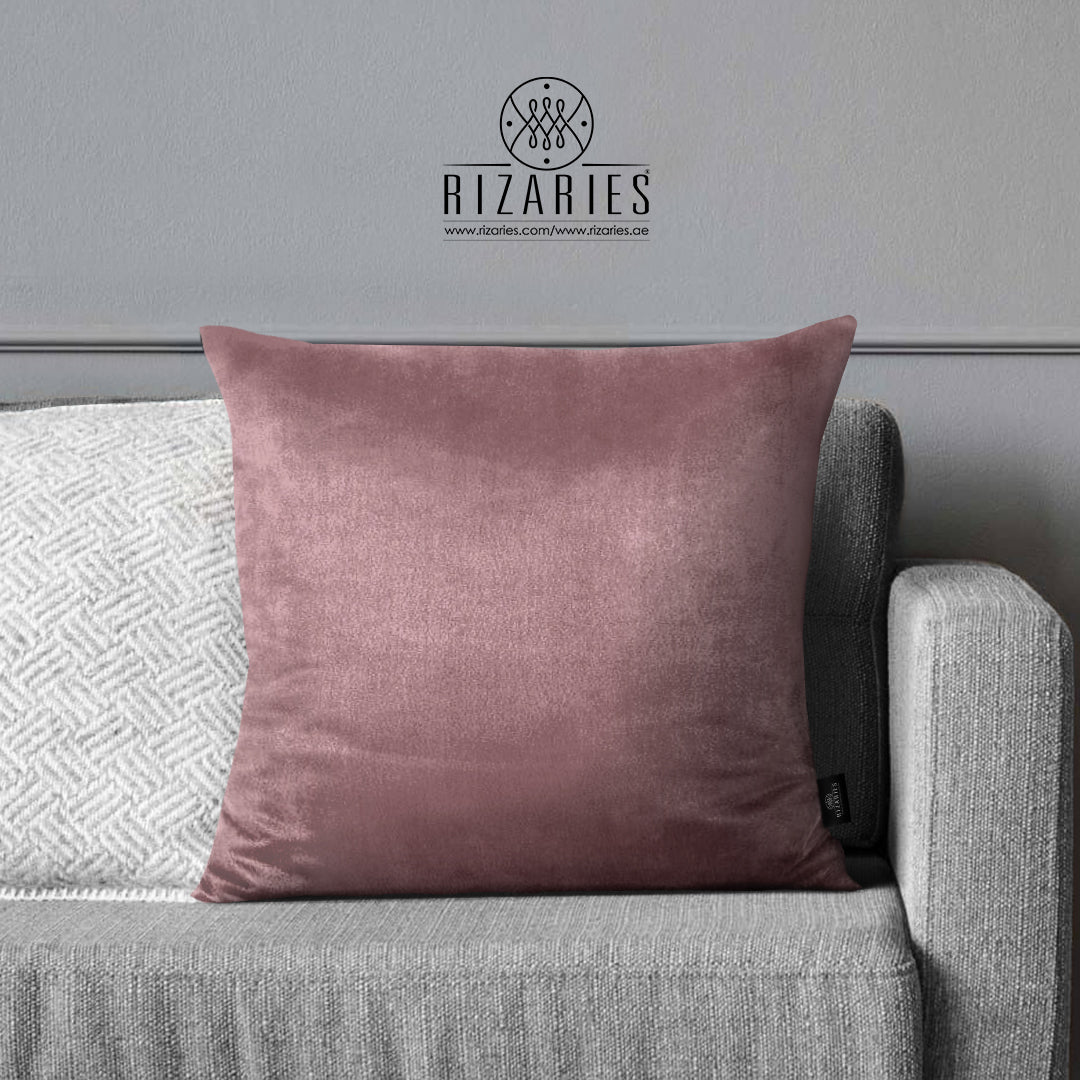 SuperSoft Plain Mist Pink Throw Cushion